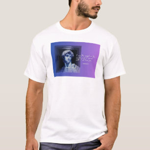 Art stirbt nie T-Shirt David Skulptur