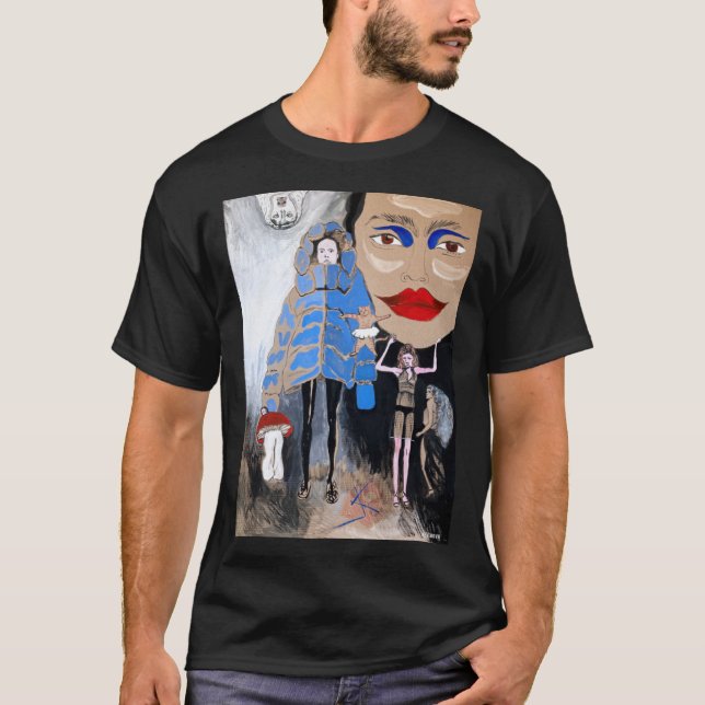 Art Streetwear Graphic Artwork Fashion Illustratio T-Shirt (Vorderseite)