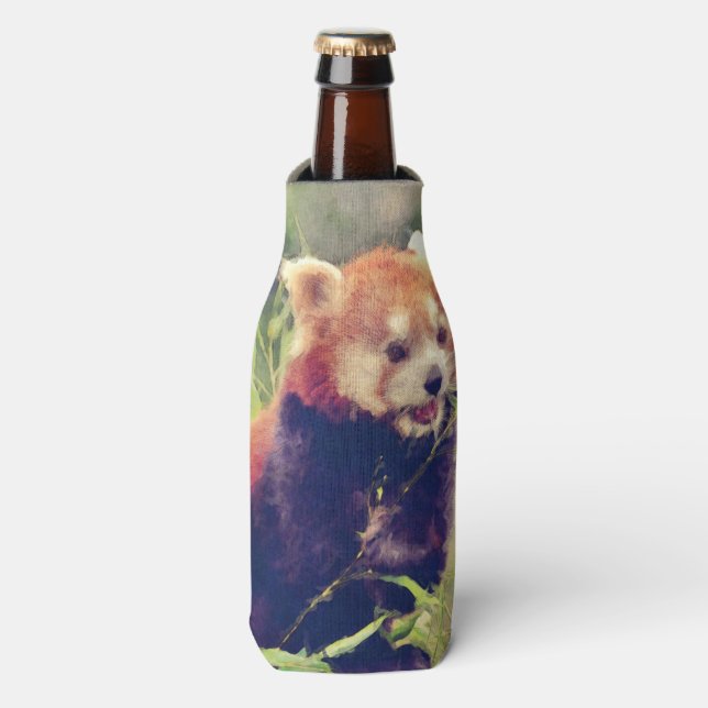 Art Studio 15216 Roter Panda Flaschenkühler (Flaschenvorderseite)