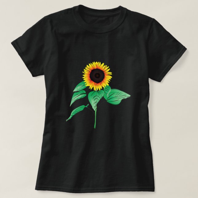Art Sunflower - T-Shirt (Design vorne)