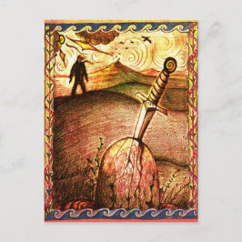 Art Sword postcard Postkarte