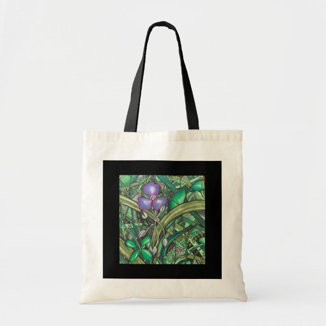Art Tasche - Wilde Blume Kunst (Vorne)