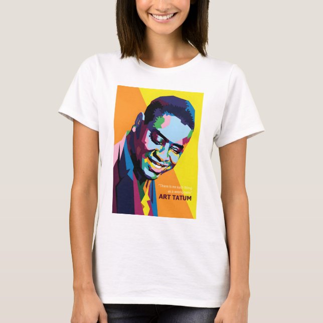 Art Tatum T-Shirt (Vorderseite)