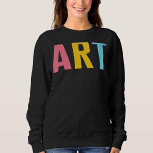 Art Teacher Artist Sport Painting Gym Instructor Sweatshirt