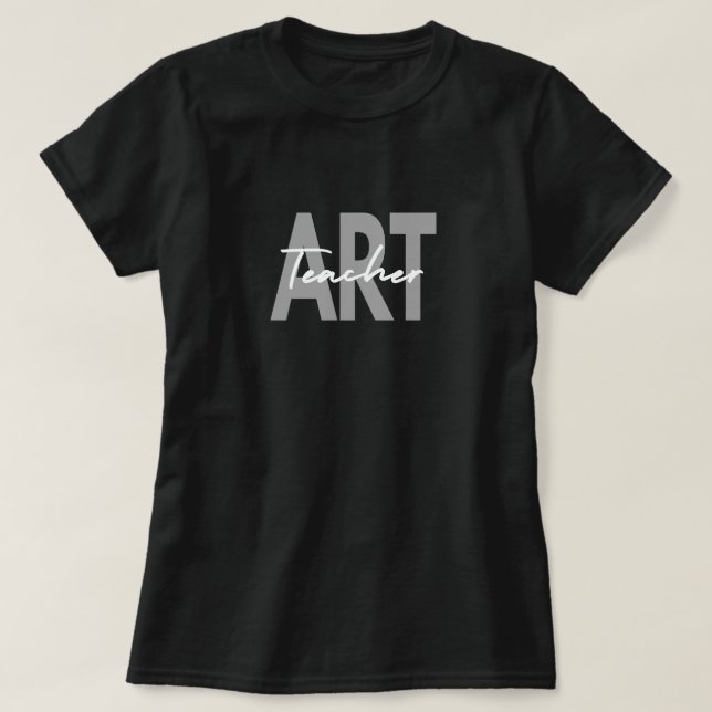 Art Teacher Painter Art Lover T-Shirt (Design vorne)
