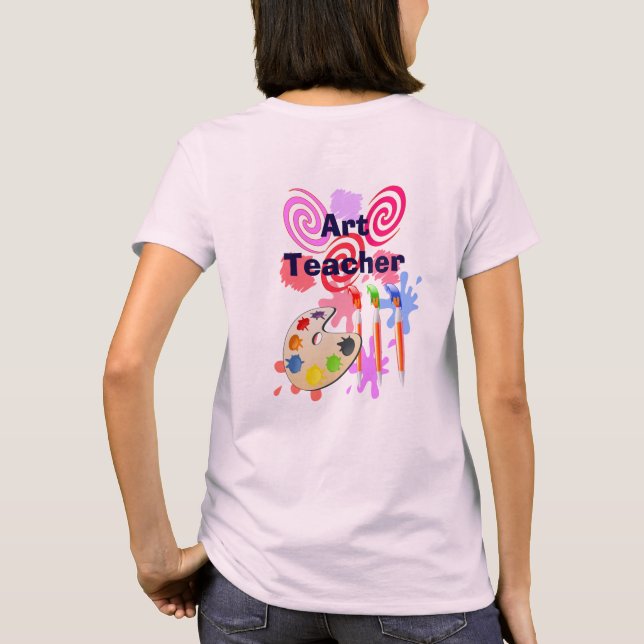 Art Teacher - T - Shirt (Rückseite)