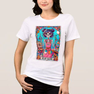 Art Teacher Tarot Card Tri-Blend Shirt