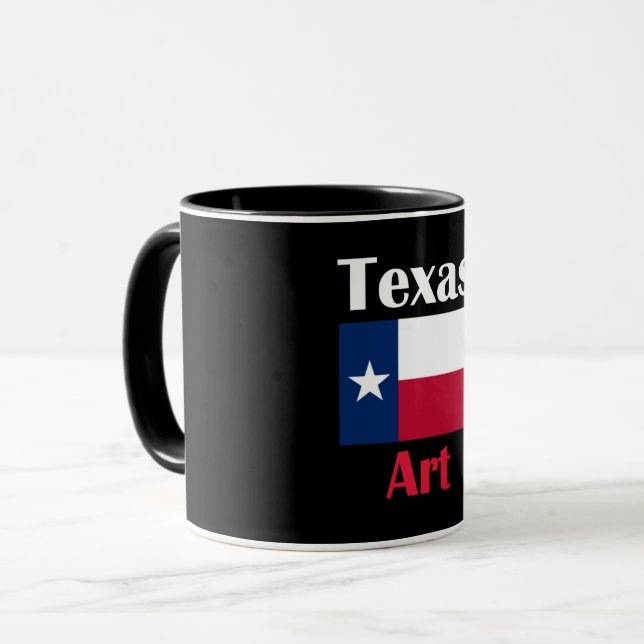Art Texas Tasse (Vorderseite Links)