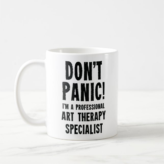 Art Therapy Specialist Kaffeetasse (Links)