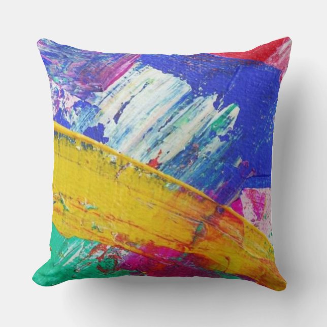 ART Throw Pillow Kissen (Vorderseite)