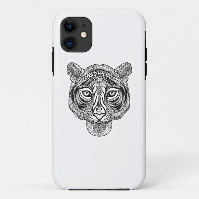 Art-Tiger Case-Mate iPhone Hülle (Rückseite)