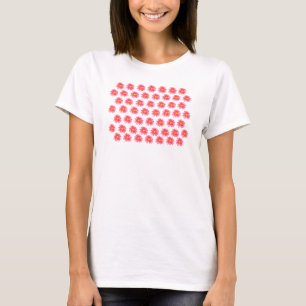 Art Top: Classic Pink Daisy. Pink. Long Sleeve T-Shirt