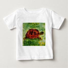 Art Tortoise Baby T-shirt