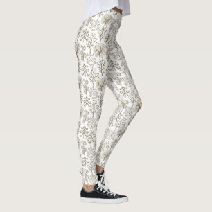 Art Tree Gold Weihnachten Leggings