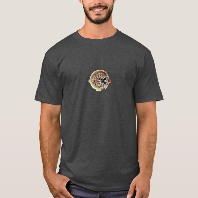 ART UND DESIGN MANS T SHIRT (Vorderseite)