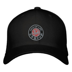 Art und Weise des Lebens Shotokan dunkle Logo Flex Bestickte Baseballkappe