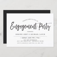 Art-Verlobungs-Party des Tanzen-Skript-| minimales