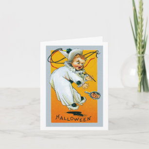 Art Vintage Halloween-Karte Karte