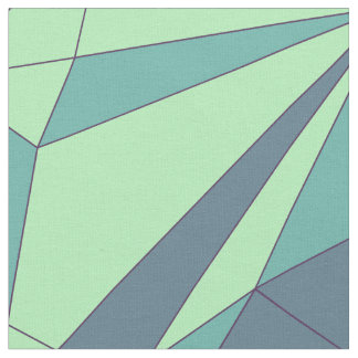 Art von Geometrie - Aqua-Fülle Stoff