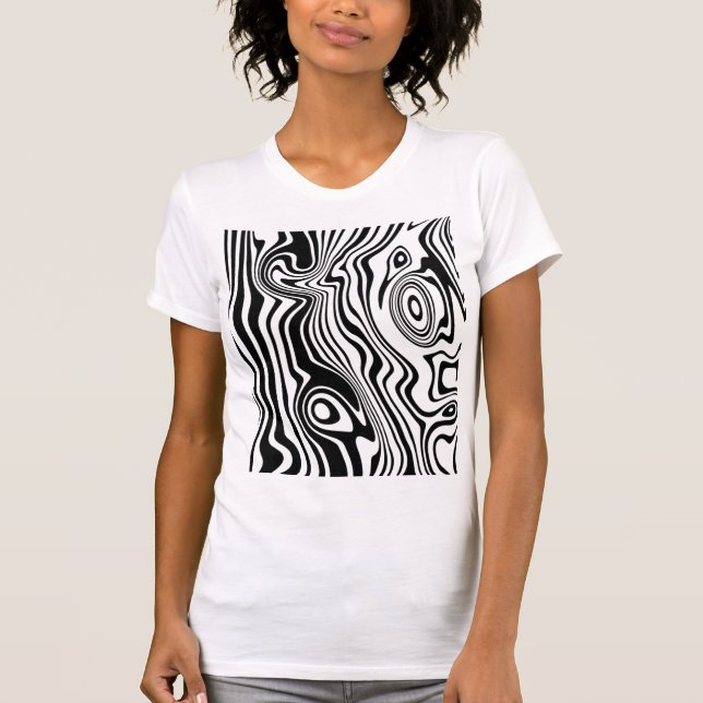Art Waves T - Shirt - Farbe auswählen (Vorderseite)