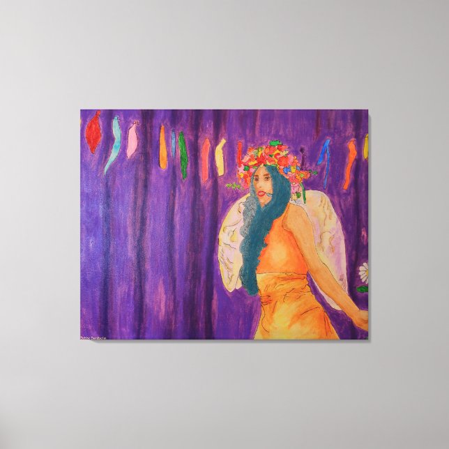 Art - Wrapped Canvas - by Debbie Davidsohn - Gesch Leinwanddruck (Vorderseite)