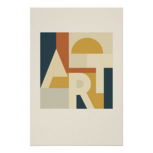 Art Zusammensetzung Poster