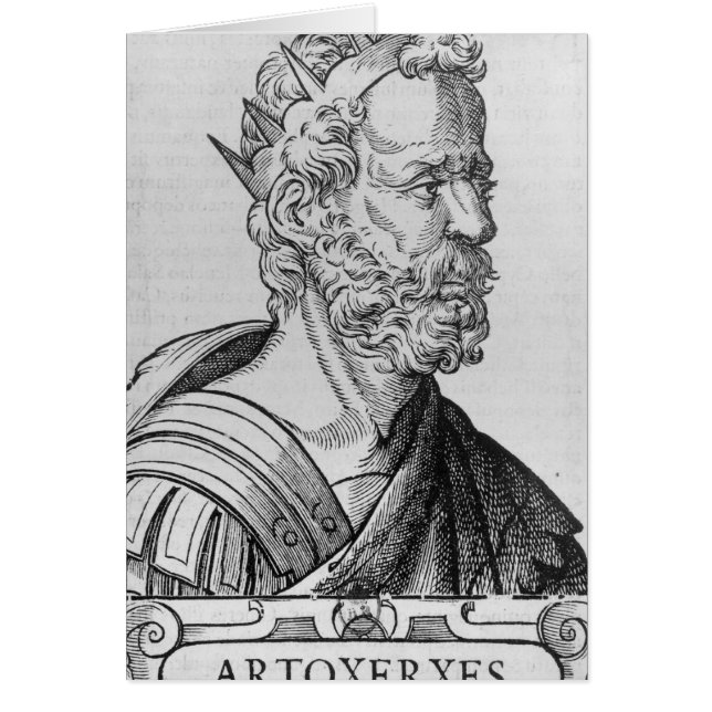Artaxerxes II König von Persien (Vorne)