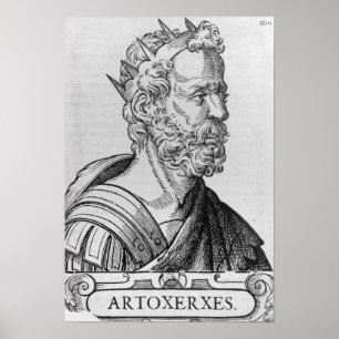 Artaxerxes II König von Persien Poster