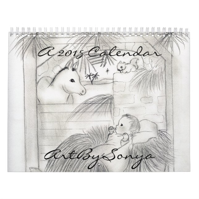 ArtBySonya 2015 - Oma Kalender (Titelbild)