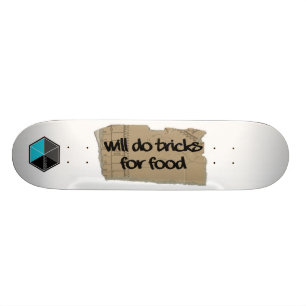 ArtCore-Skateboards/ Theme Tricks For Food Skateboard