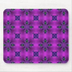 Artdeco-Blume im Retro-Mouse-Pad Mousepad