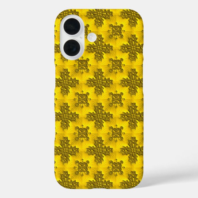 Artdeco-Blume im Retro-Stil Case-Mate iPhone Hülle (Rückseite)