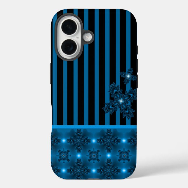 Artdeco-Blume im Retro-Stil Case-Mate iPhone Hülle (Rückseite)