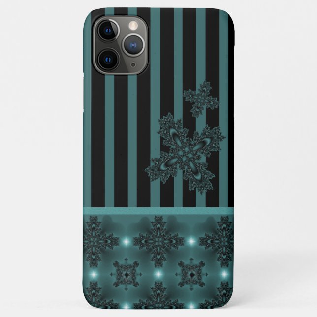 Artdeco-Blume im Retro-Stil Case-Mate iPhone Hülle (Rückseite)