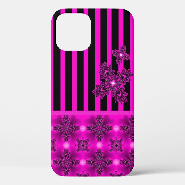 Artdeco-Blume im Retro-Stil Case-Mate iPhone Hülle (Rückseite)