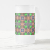 Artdeco-Blume im Retro-Stil