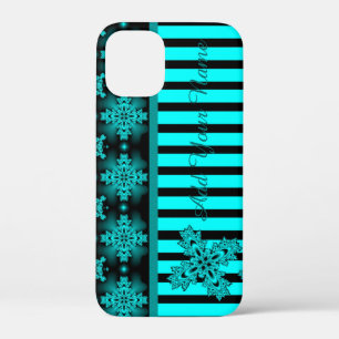 Artdeco-Blume im Retro-Stil , Name hinzufügen Case-Mate iPhone Hülle