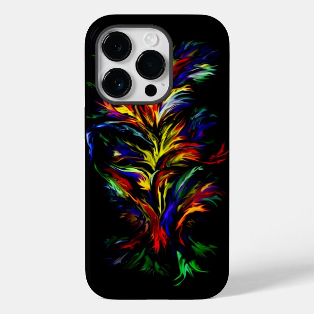 Artdeco im Rainbow-Stil Case-Mate iPhone Hülle (Rückseite)