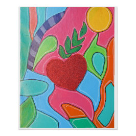 arte decoração de parede poster