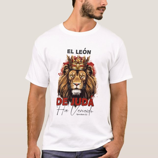 ARTE EL LEÓN DE JUDÁ T-Shirt (Vorderseite)