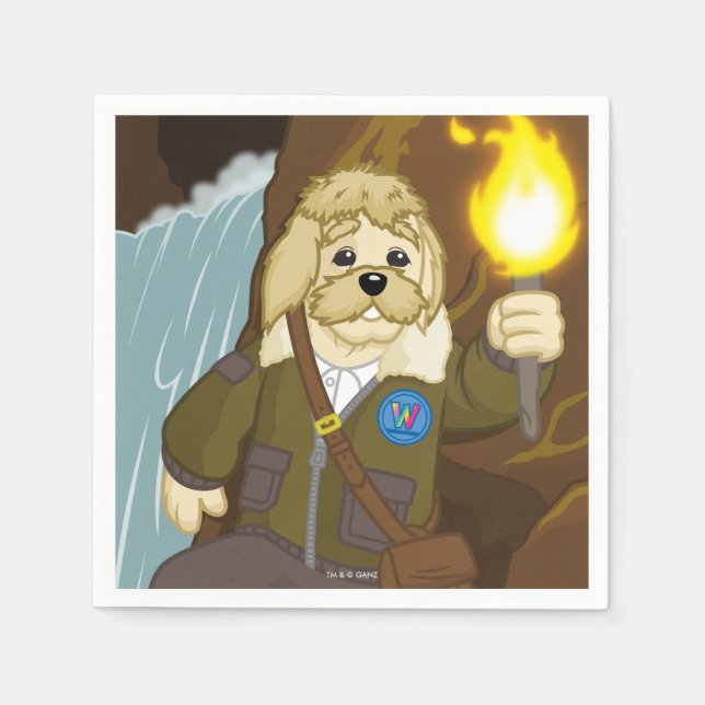 Arte Fact geht es zu erkunden Serviette (Vorderseite)