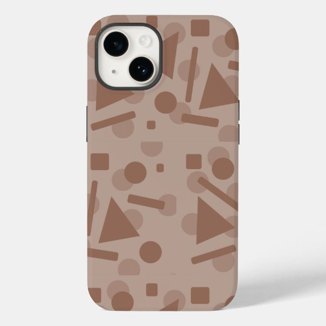 Arte Geométrico Case-Mate iPhone Hülle (Rückseite)