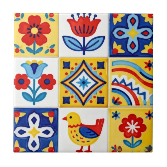 Arte Popular Fliese (Vorderseite)