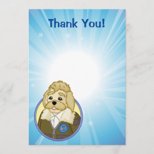 Arte Tatsache Dankeskarte