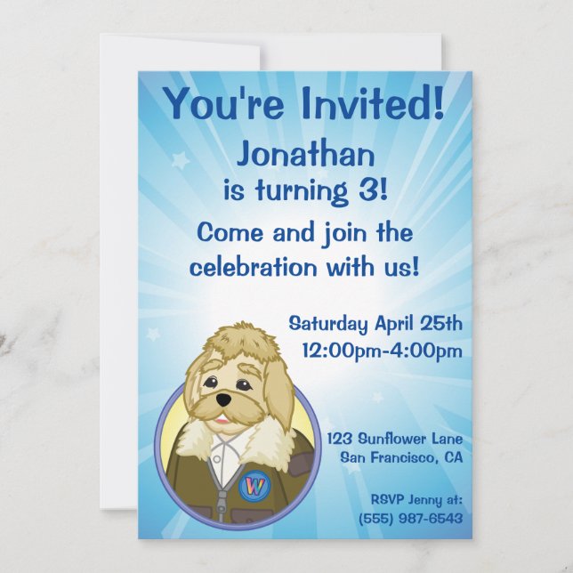 Arte Tatsache Einladung (Vorderseite)