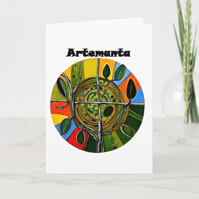 Artemanta Karte (Vorderseite)