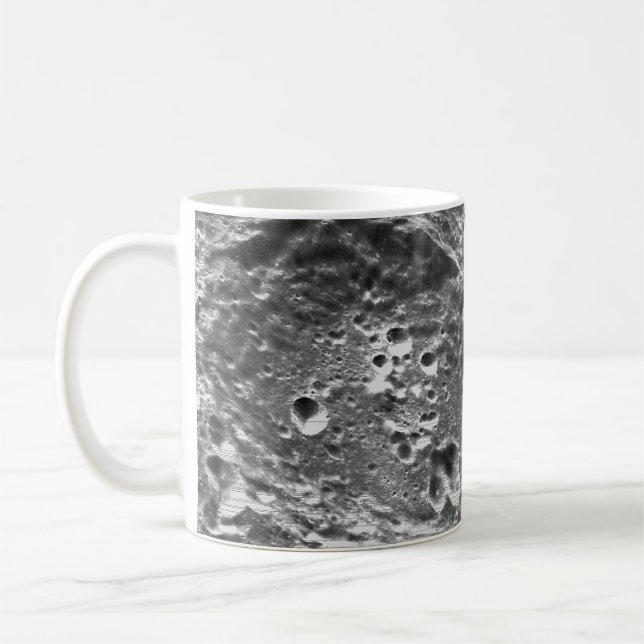 Artemis 1 Moon Mission Lunar Bild Kaffeetasse (Links)