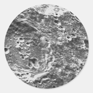 Artemis 1 Moon Mission Lunar Bild Runder Aufkleber
