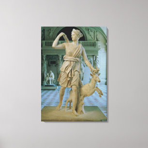 Artemis die Huntress Leinwanddruck
