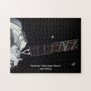 Artemis I Zwischen Erde und Mond Puzzle